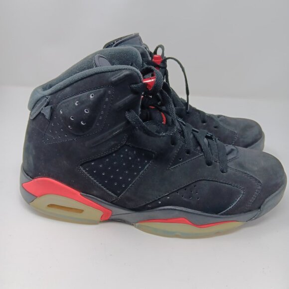 Nike Air Jordan USED noir infrarouge homme taille USA 27.5CM  384664-060- - Picture 1 of 3